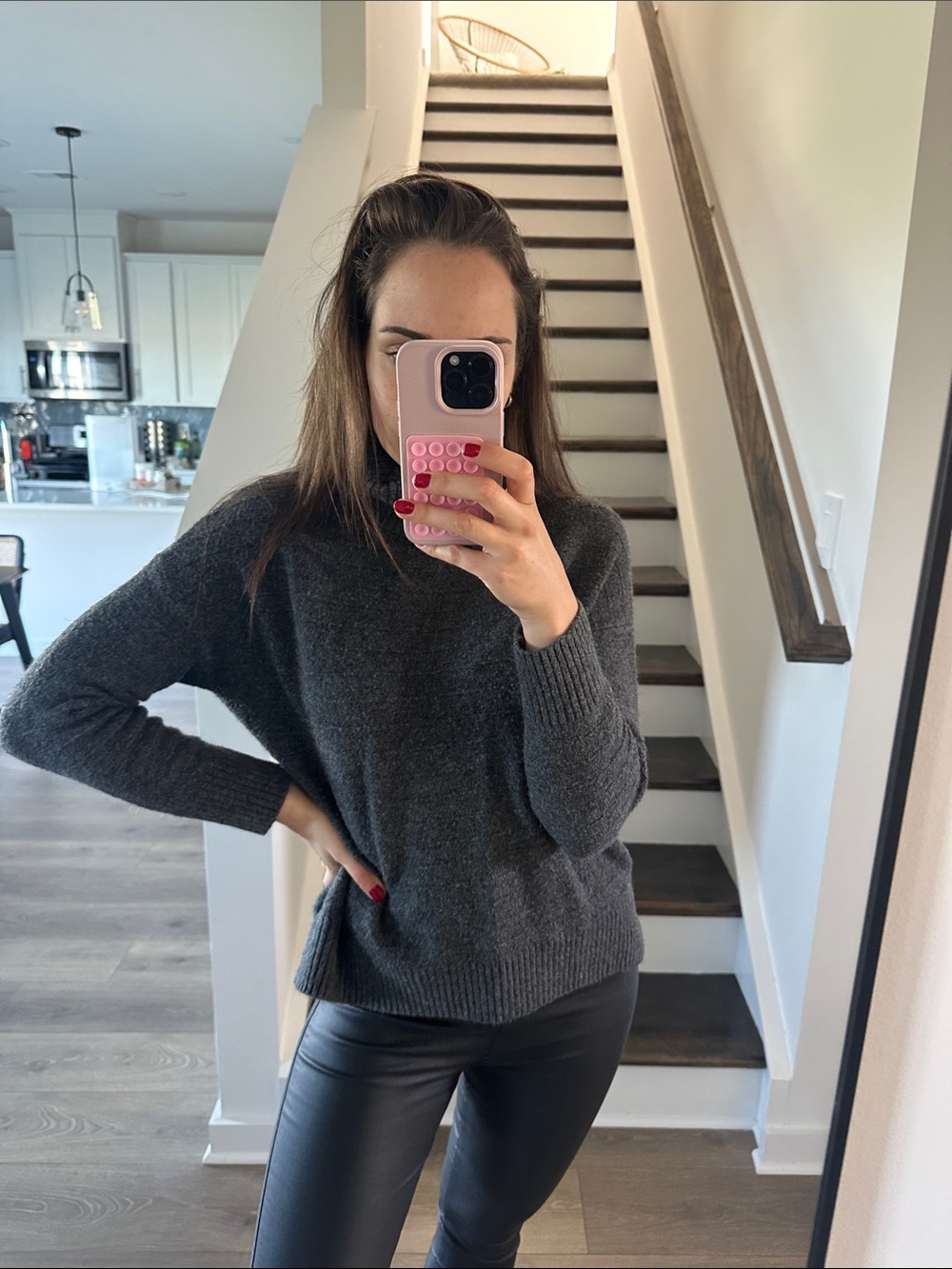 Old Navy Charcoal Gray Crewneck Sweater XS-M
